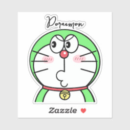 Pegatina Doraemon Mini Sarcástico