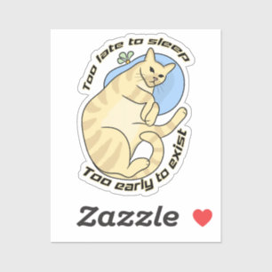 Pegatina Dormir sin línea  