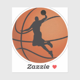Pegatina Dot de baloncesto