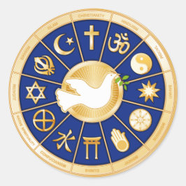 Pegatina Dove of Peace