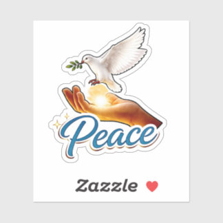 Pegatina Dove of Peace