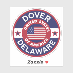 Pegatina DOVER, Delaware