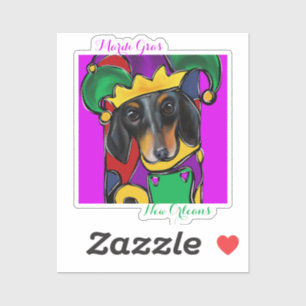 PEGATINA DOXIE MARDI GRAS