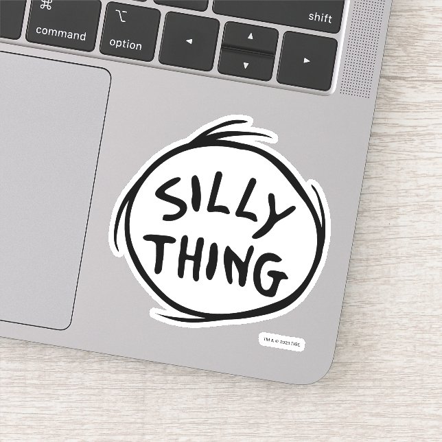 Pegatina Dr. Seuss | Cosa Uno Dos - Cosa Silenciosa (Detalle)