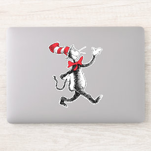 Pegatina Dr. Seuss El gato en el sombrero Paseo del gato