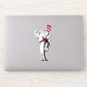 Pegatina Dr. Seuss   Gato en el Gorra y Krinklebine