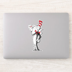 Pegatina Dr. Seuss   Gato en el sombrero & Krinklebine