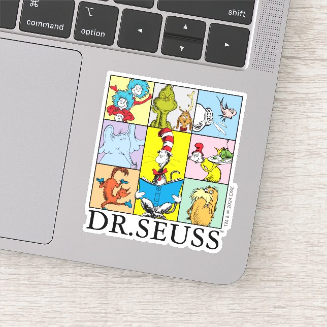 Pegatina Dr. Seuss | Gráfico de historias (Detalle)