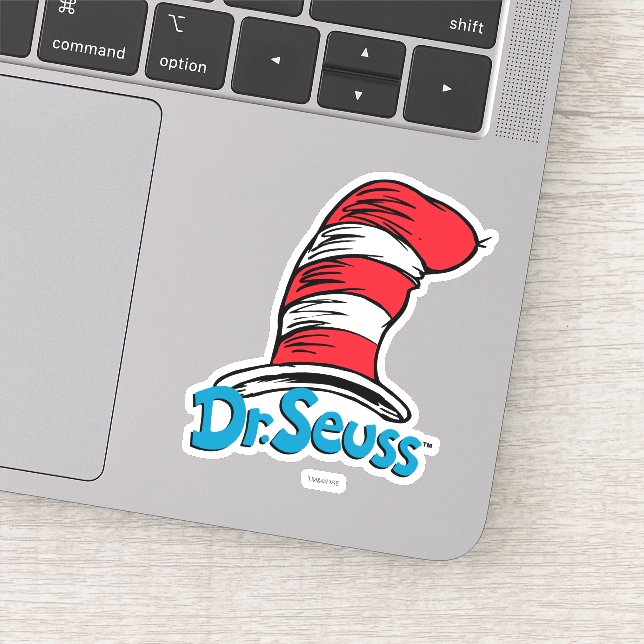Pegatina Dr. Seuss Hat Logo (Detalle)
