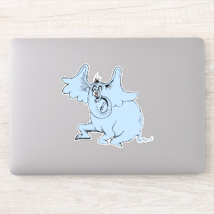 Pegatina Dr. Seuss   Horton y el espectro del polvo