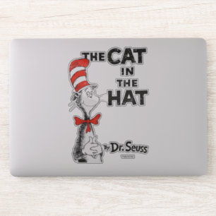 Pegatina Dr. Seuss   The Cat in the Hat Book