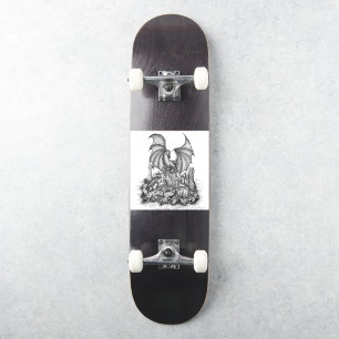 Pegatina Dragón con zombi