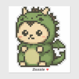 Pegatina dragón hedgehog 6x6