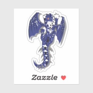 Pegatina Dragón monstruo