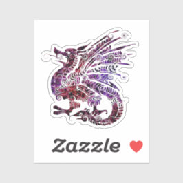 Pegatina Dragon Spirit Animal Totem Emblem