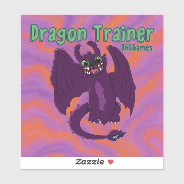 Pegatina Dragon Trainer Sticker (Hoja)