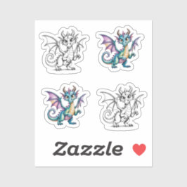 Pegatina ¡Dragones, Dragones, Dragones!