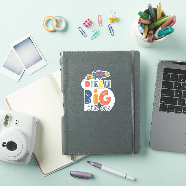 Pegatina Dream Big Little One Rocket (Funda para iPad)