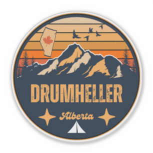 Pegatina Drumheller, Alberta