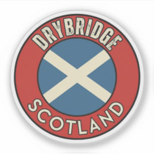 Pegatina Drybridge, Escocia