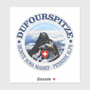 Pegatina Dufourspitze