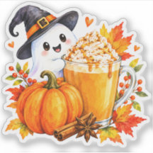 Dulce Fantasma de Calabaza de Halloween