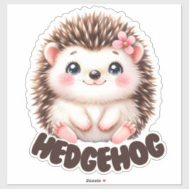 Pegatina Dulce Hedgehog - Nursera