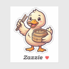 Pegatina Dumpling Duck