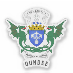 Pegatina Dundee - Escocia - Escudo de Armas