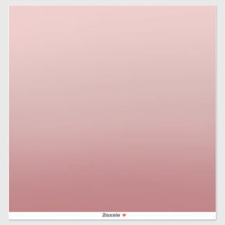 Pegatina Dusty Muted Pink Ombre