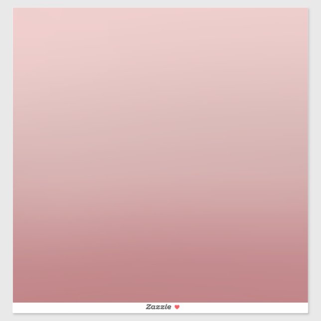 Pegatina Dusty Muted Pink Ombre (Hoja)