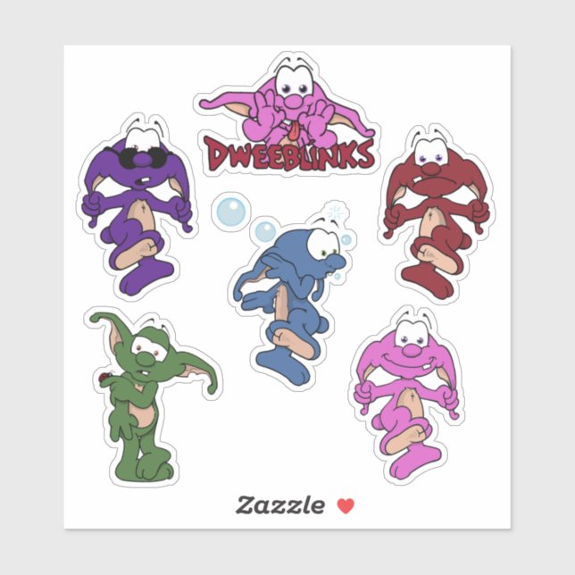 Pegatina Dweeblinks (Hoja)