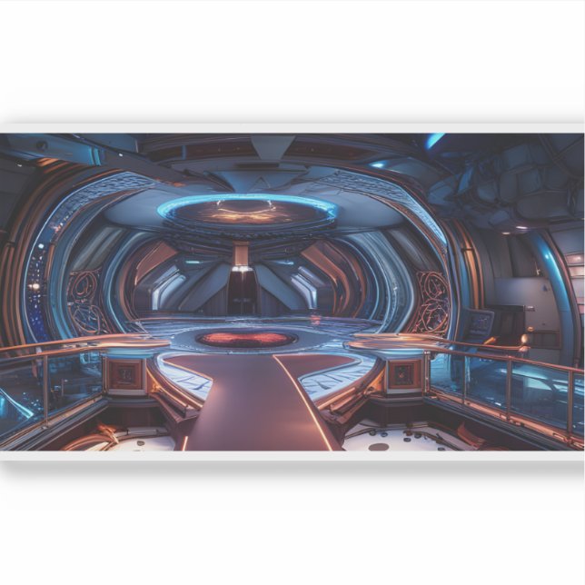 Pegatina E.J. Gold Mother Ship 11 Vinyl (Anverso)