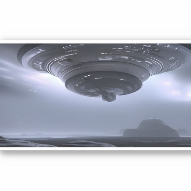 Pegatina E.J. Gold Mother Ship Vinyl (Anverso)