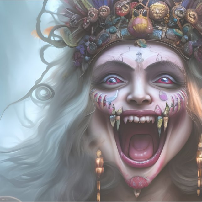 Pegatina E.J. Gold Mystical Dancer Vinyl (Anverso)