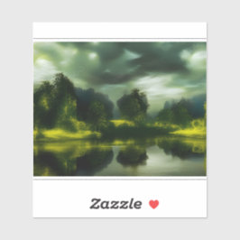 Pegatina E.J. Manzanas de oro de vinilo extraíble de sereni