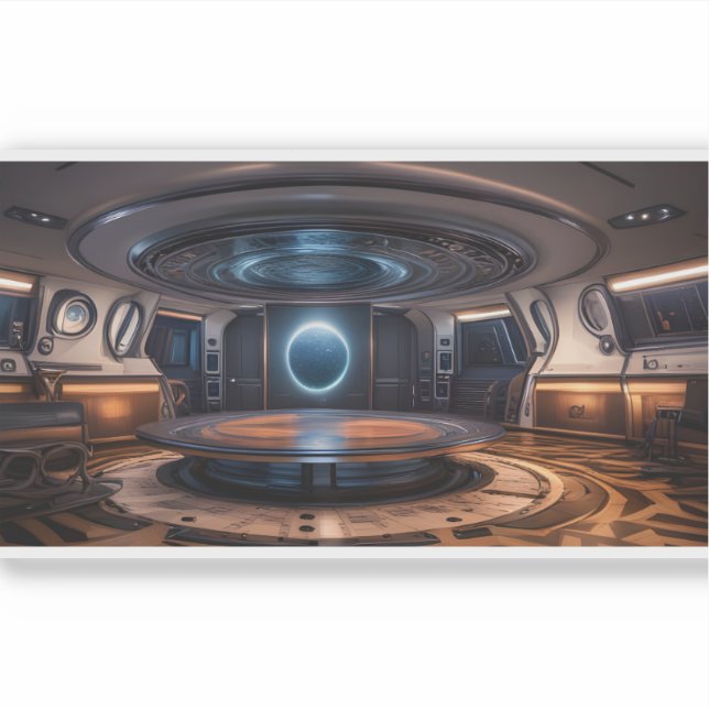 Pegatina E.J. Oro Madre Barco 3 Vinyl (Anverso)