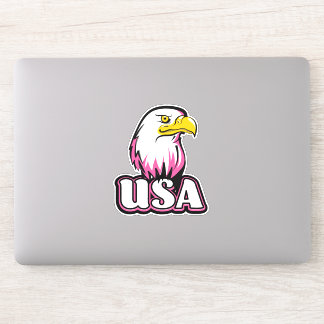Pegatina Eagle Bald de Estados Unidos
