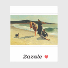 Pegatina Eagle Head, Manchester, Massachusetts Fine Art 