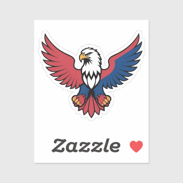 Pegatina Eagle Sticker  Bald Eagle Sticker  American Eagle  (Hoja)