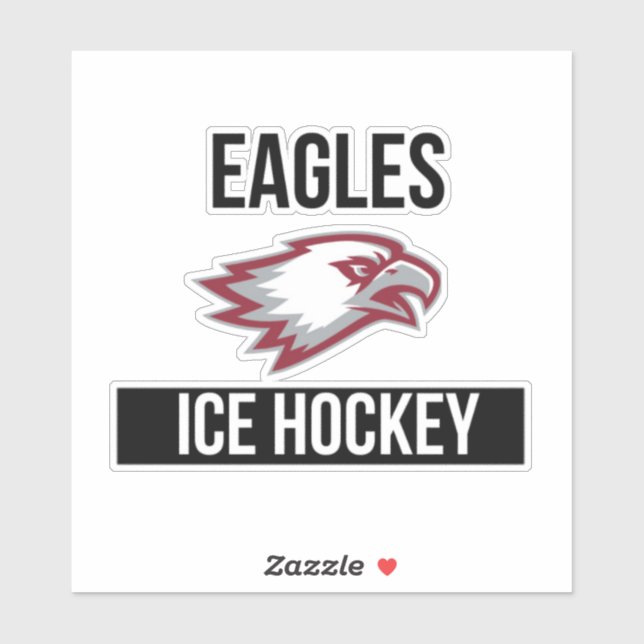 Pegatina EAGLES ICE HOCKEY (Hoja)