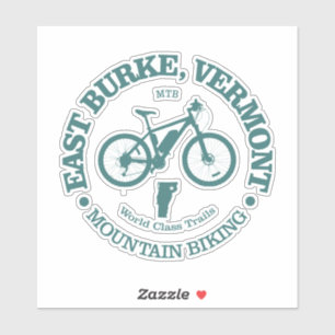 Pegatina East Burke (MTB)
