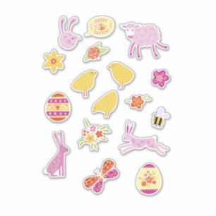 Pegatina Easter Cute