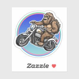 Pegatina Easy Rider Motorcycle Daddy Sasquatch