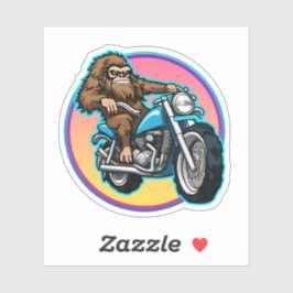 Pegatina Easy Rider Motorcycle Daddy Sasquatch