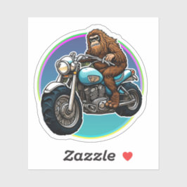 Pegatina Easy Rider Motorcycle Daddy Sasquatch