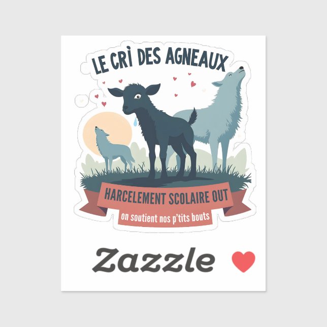 Pegatina Écho contra la opresión - Insignia #BalanceTonTyra (Hoja)