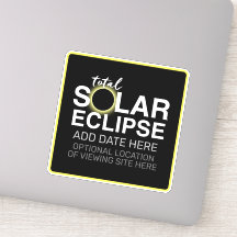Eclipse solar total - 2024 o fecha personalizado