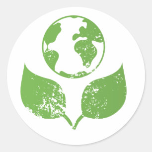 Pegatina ecológico