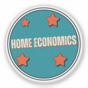 Pegatina Economía del hogar